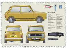 Mini 1275 GT 1969-74 Glass Cleaning Cloth
